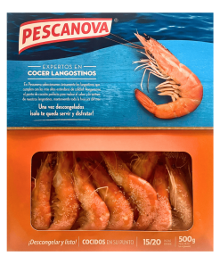 Alternative view of Langostino Entero Cocido 500 g